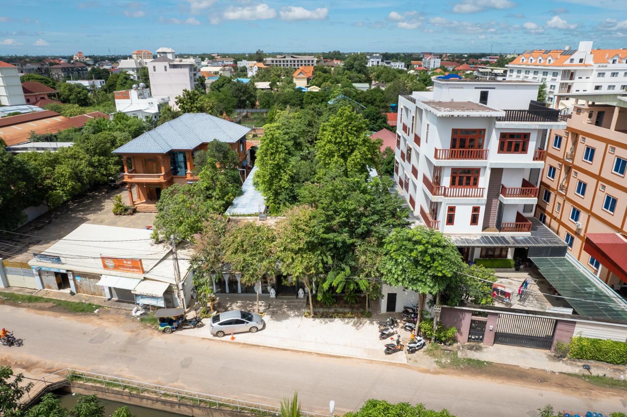 Hotel Tunnel Urban Retreat Siem Reap Exterior foto